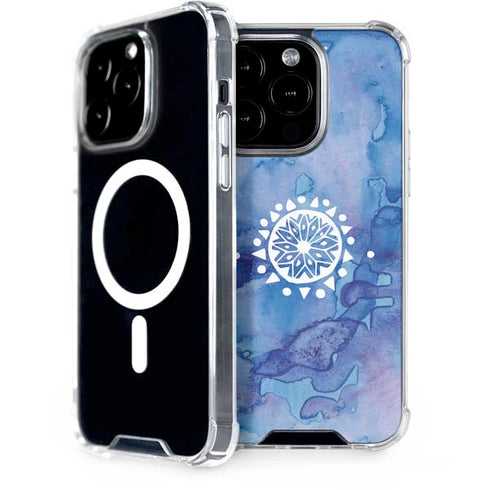 Mandala Symmetry iPhone 15 Pro MagSafe Case
